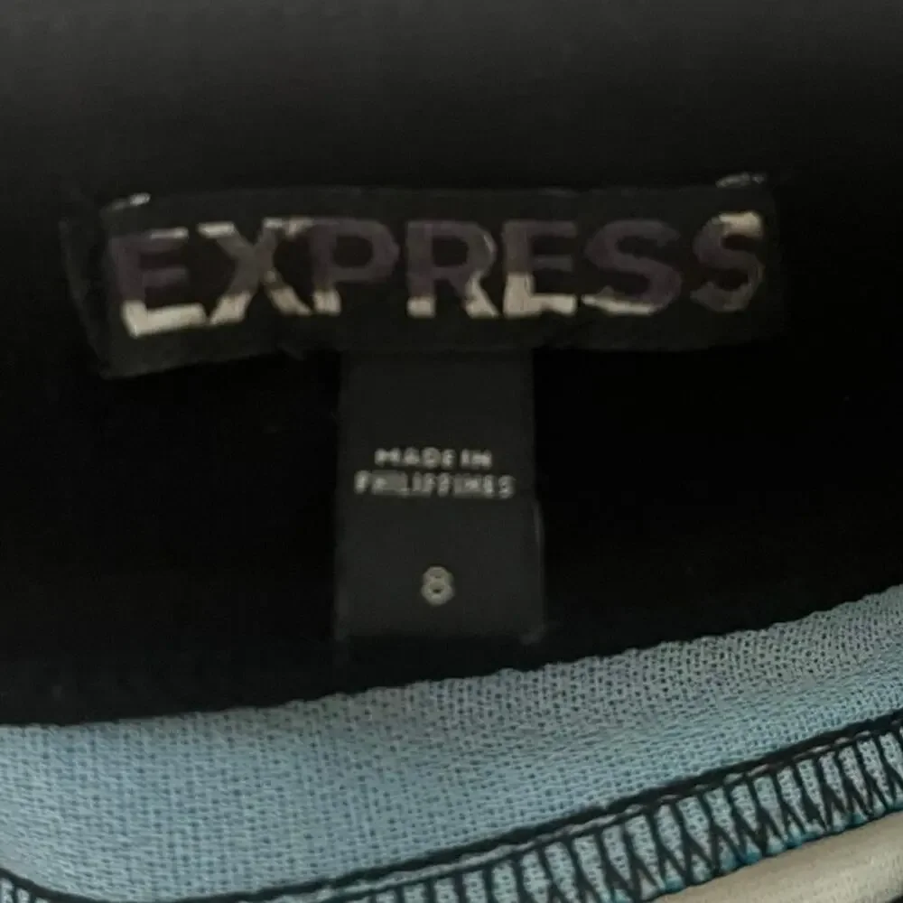 Express striped fitted